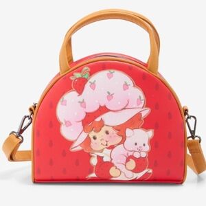 Loungefly Strawberry Shortcake & Custard Scented Crossbody Bag removable Strap!